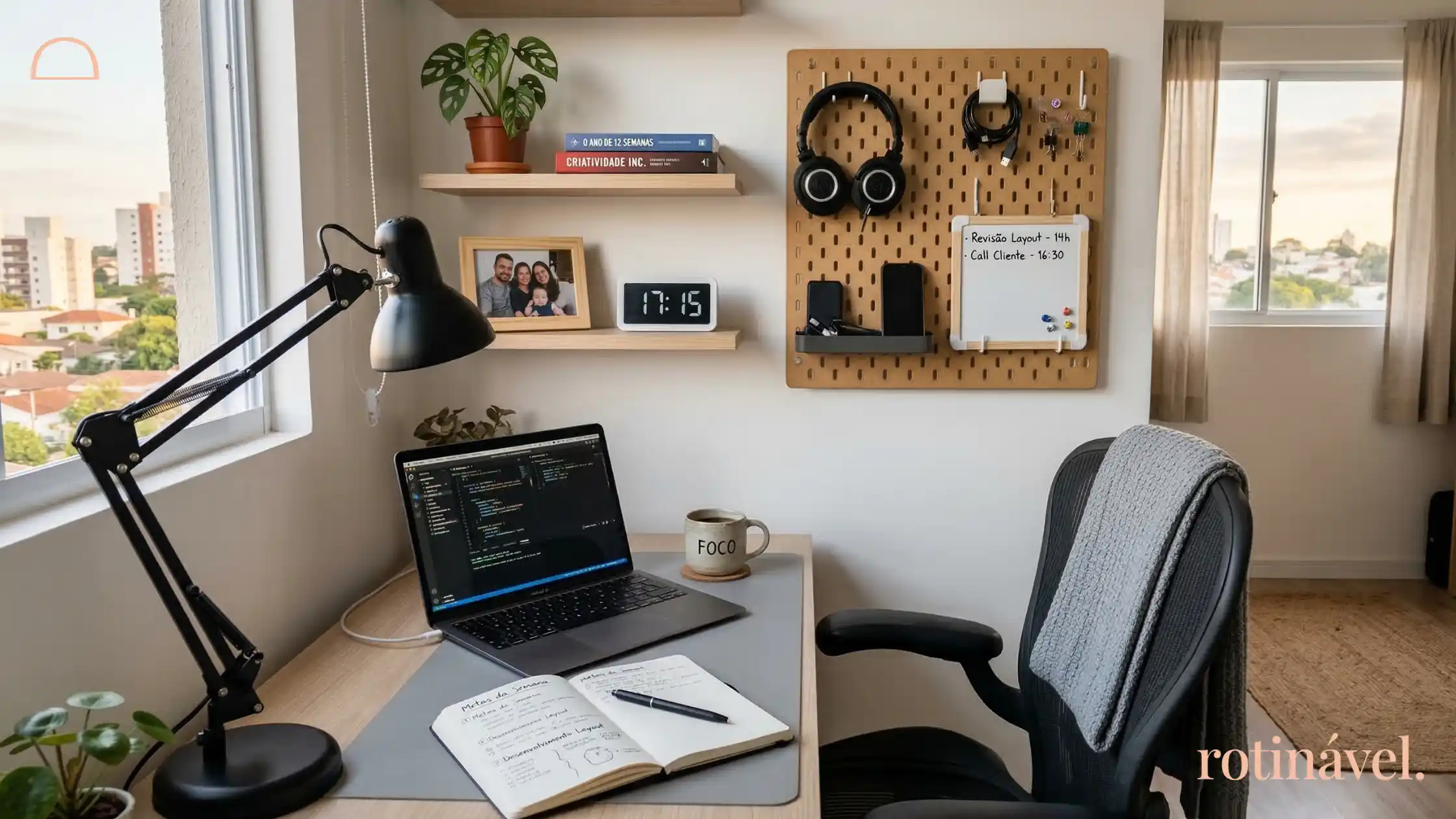 decoração home office