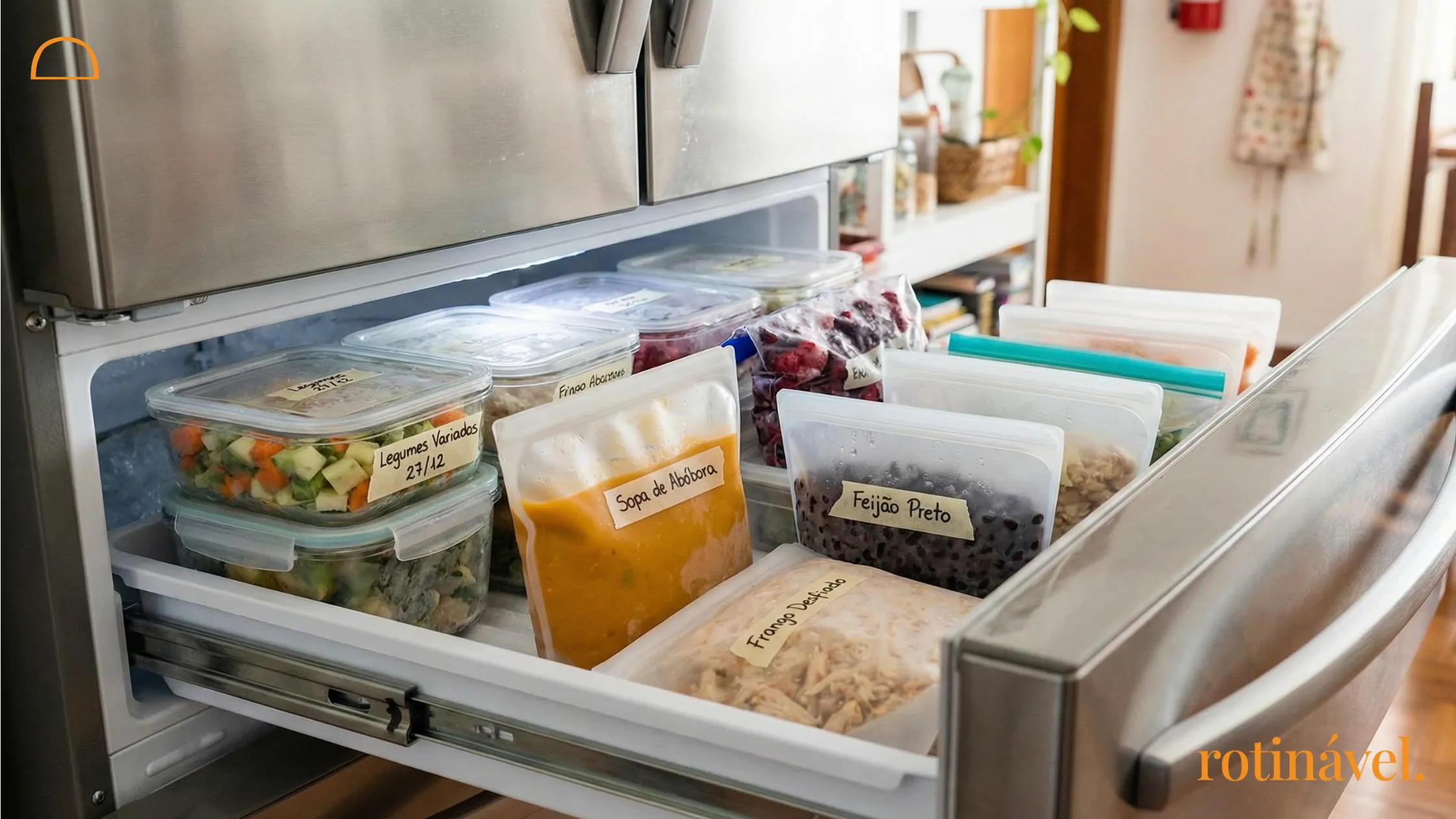 Comida congelada saudável: Guia completo + 21 receitas