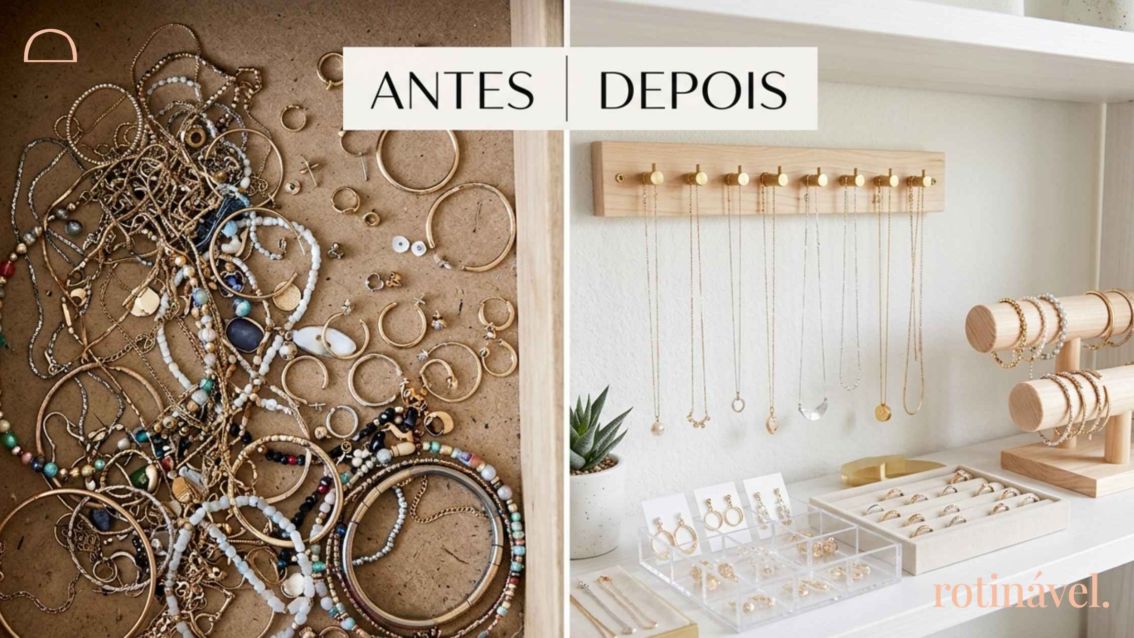 como organizar bijuterias